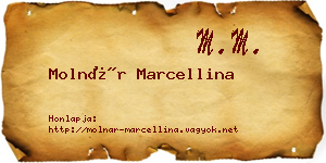 Molnár Marcellina névjegykártya